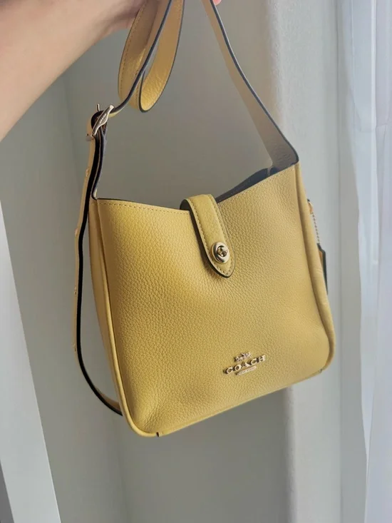 Coach Yellow Hadley Crossbody NWT - Picture 5 of 5